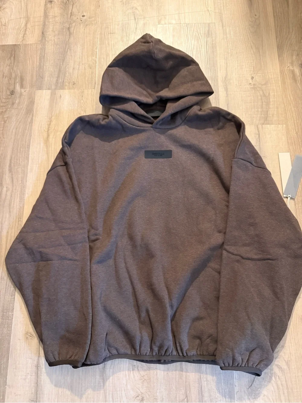 Essentials Brown Pullover Hoodie